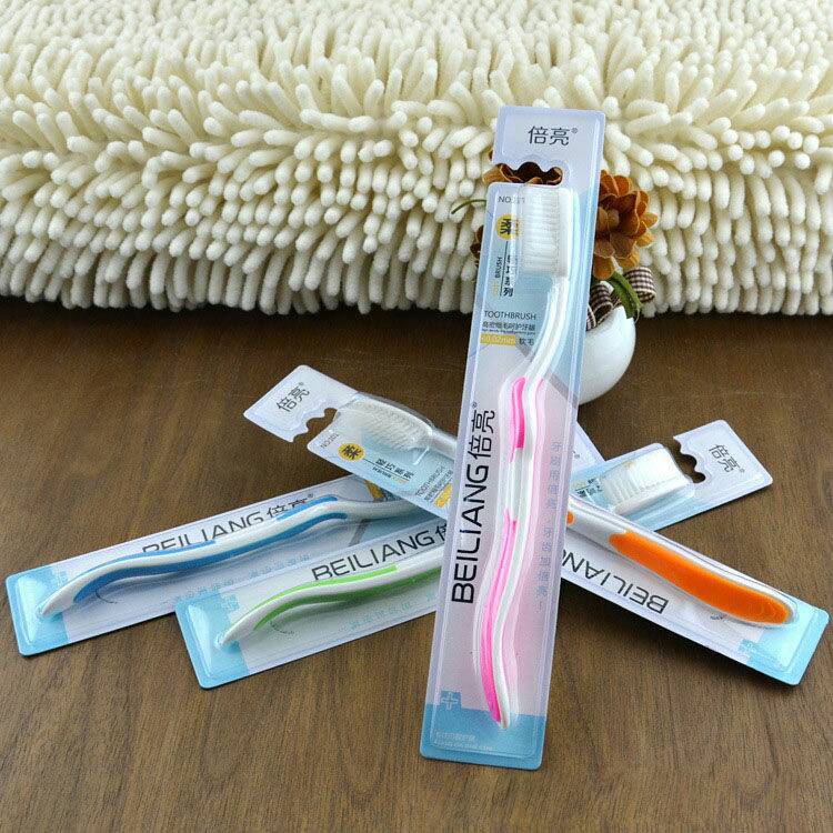 New material bright soft bristle toothbrush, fine bristle toothbrush, adult brushing brush, toiletries, cleaning toothbrush, gift pic 7
