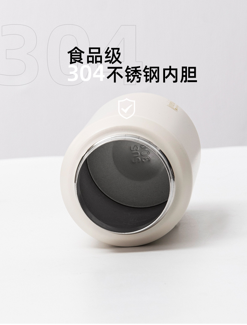 Personalized and trendy Gedu sports insulated cup, 304 stainless steel, large capacity, simple and portable, handle outdoor travel cup pic 8