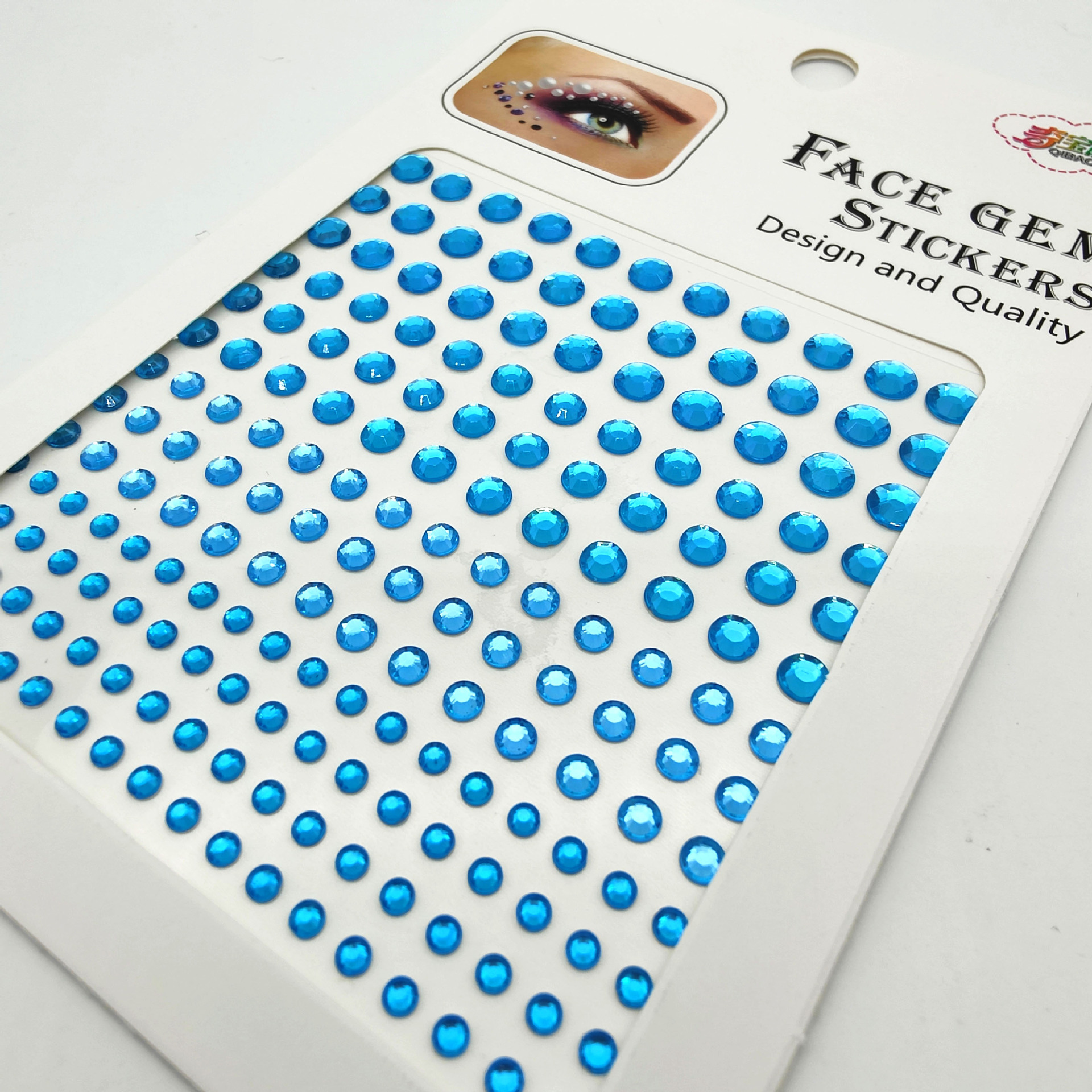 眼妆贴眼部钻贴面部装饰珍珠眼妆饰品儿童舞台水钻贴现货批发详情20