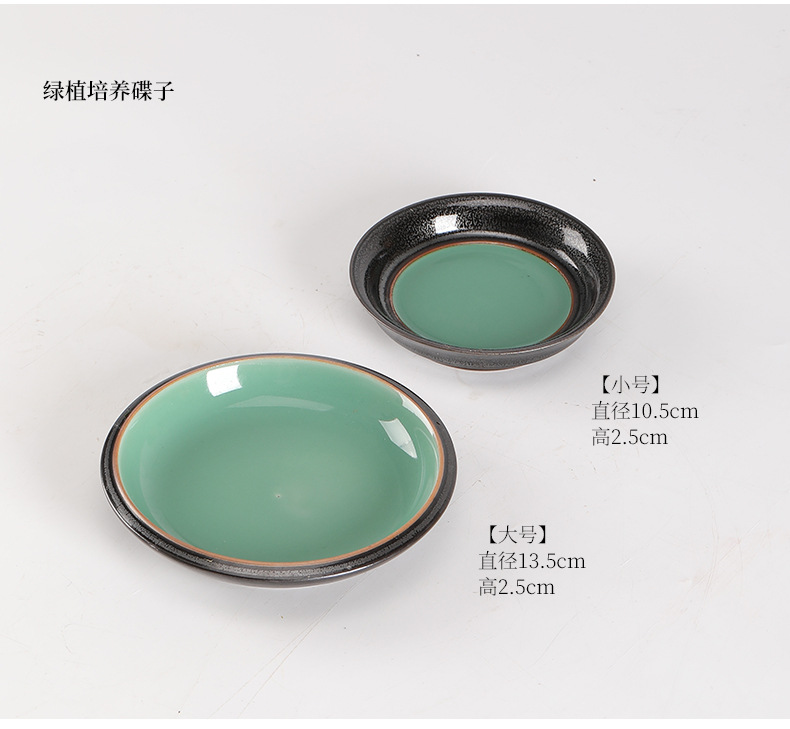 生态缸古法养鱼开口陶瓷罐流水摆件循环过滤配件庭院花园造景diy详情16