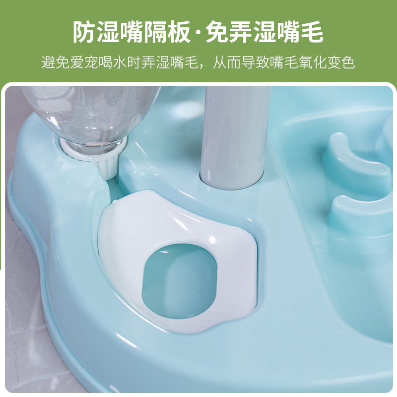 宠物碗益智漏食猫玩具狗狗防噎慢食碗自动喂水防湿嘴猫碗解闷神器详情14