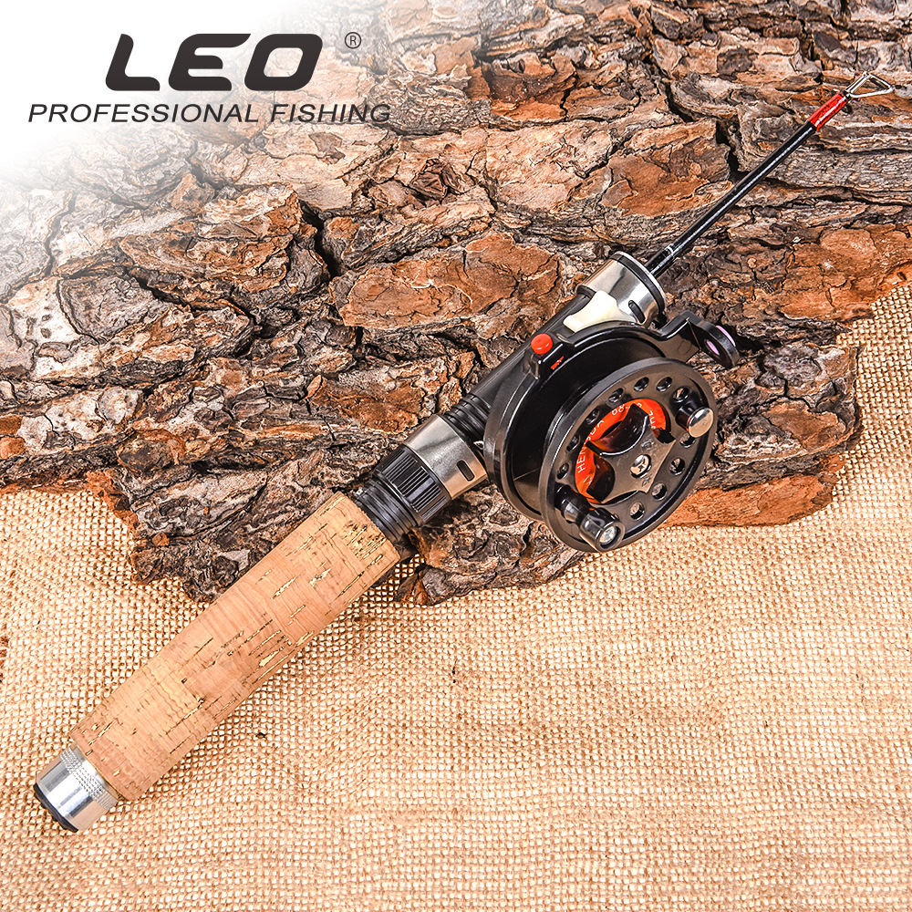 27747 LEO Leou [Ultra-Short Retractable Ice Fishing Rod Set] Export Fishing Rod Winter Fishing AliExpress Fishing gear pic 13