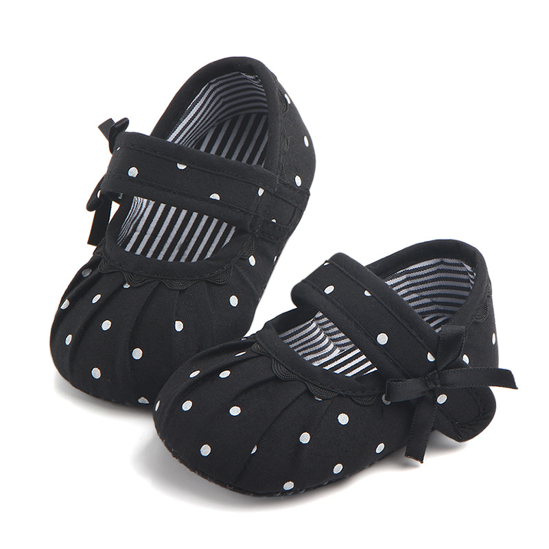 Autumn new polt-pleat Velcro baby walking shoes for export wholesale, baby walking shoes D0689 pic 2
