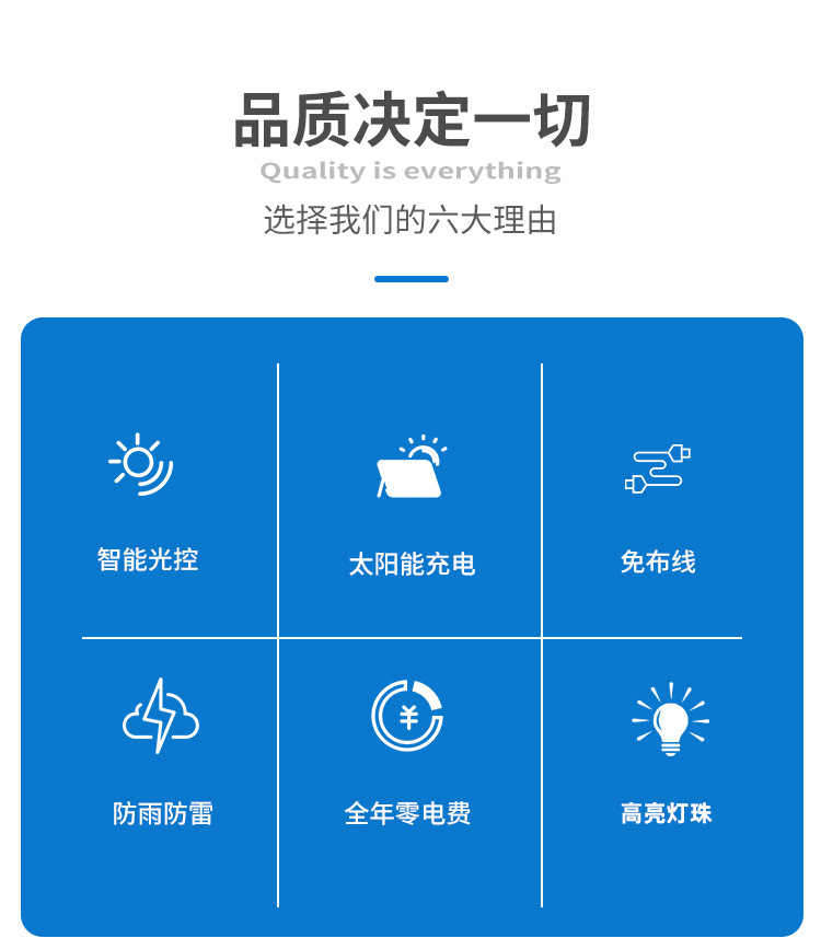 Engineering model led solar street lamp, ultra-bright and high-power outdoor household solar lamp for new rural landscape courtyard pic 2