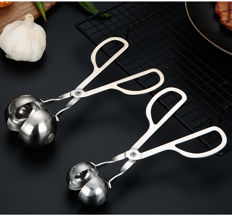 Stainless steel thickened kitchen steak tongs, hotel restaurant buffet tongs, barbecue tongs, salad tongs, food tongs pic 14