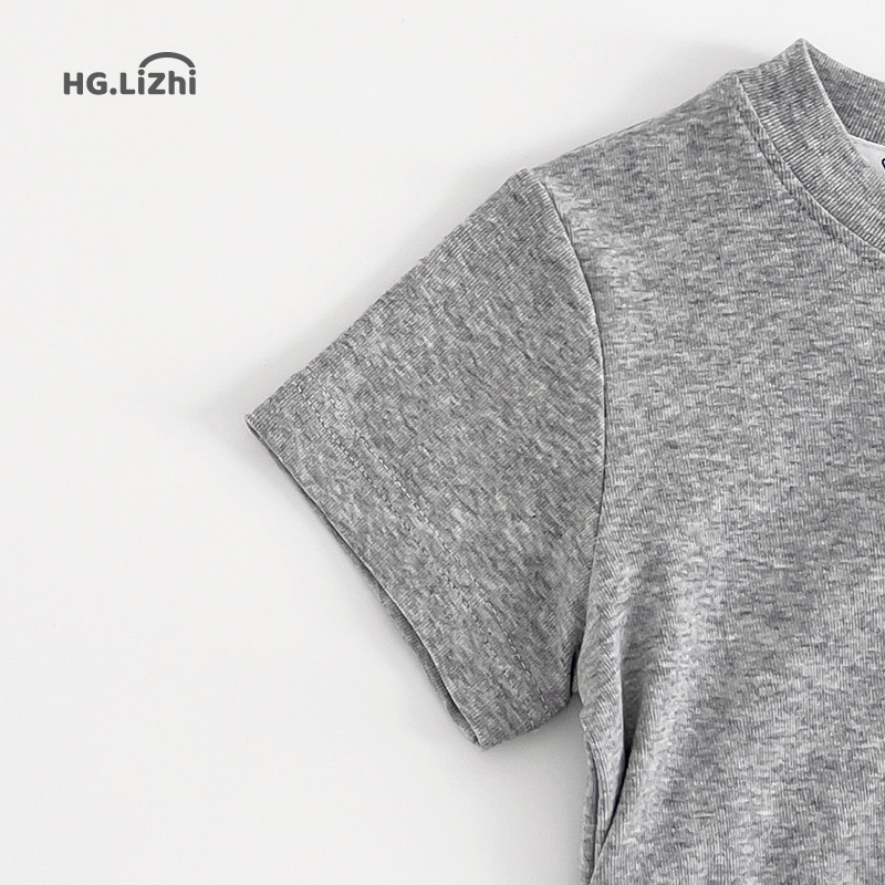 女童韩系T恤2024新款童装小女孩夏季网红洋气爆款上衣潮一件代发详情7