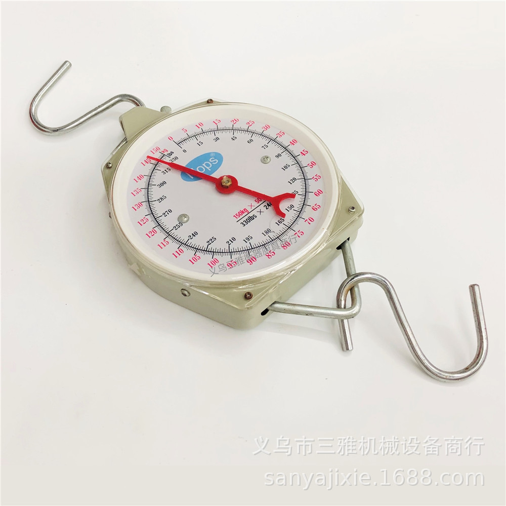 Commercial kilogram hanging scales, large mechanical pointer dial hook scales, 50 to 200kg spring scales for export pic 19