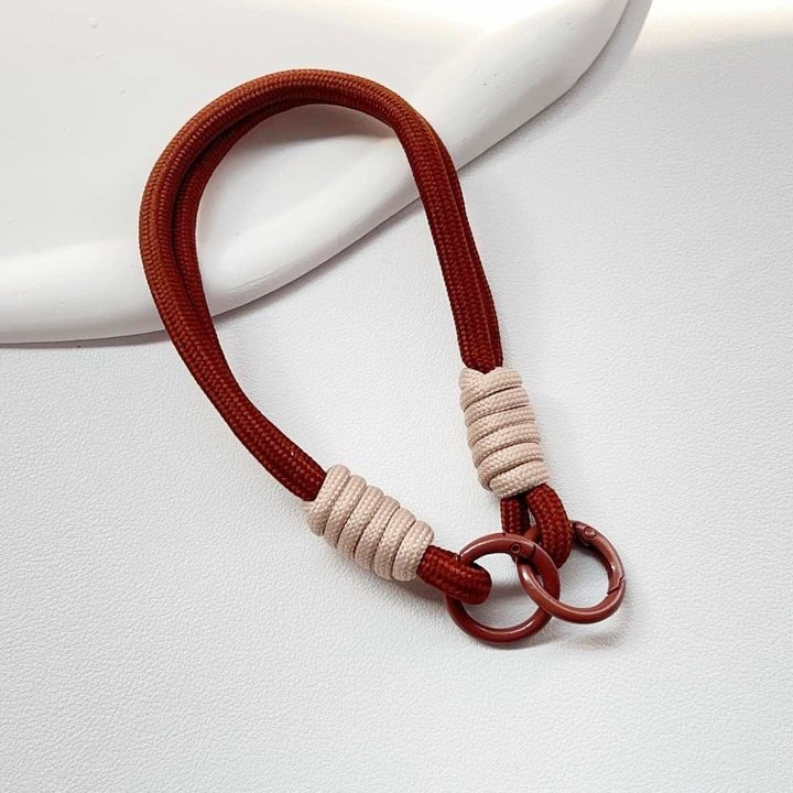 简约ins拼色编织绳短款手机挂绳ccd相机挂件手提挂饰男女腕带双扣详情27