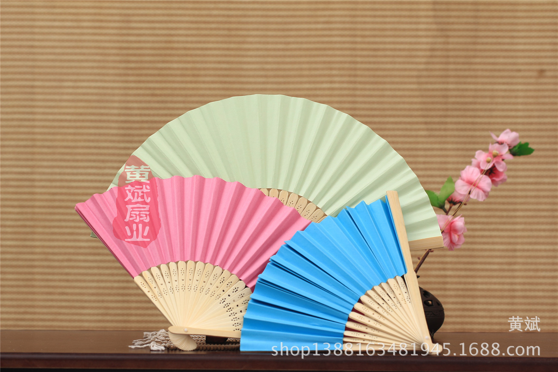 7寸空白折扇儿童绘画涂色纸扇白色彩色扇子幼儿园创意DIY手工材料详情19