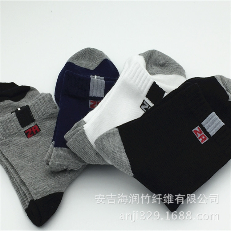 竹润2021年精品男士竹纤维厚袜礼品装男士厚袜防臭男袜详情8