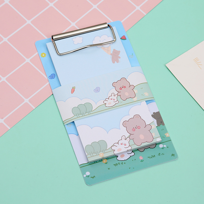 Sticky note paper, small Daisy board, clip-on sticky notes, cute cartoon sticky note book, simple student note-taking sticky note customization pic 22