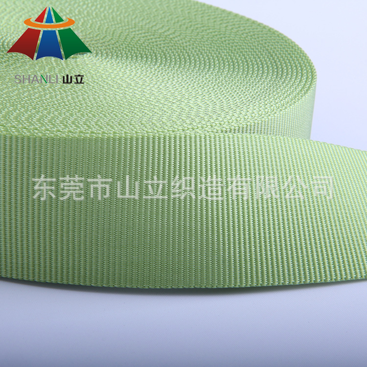 Shanli Webbing produces nylon herniquet plain weave webbing and nylon polyester webbing, with specifications ranging from 5mm to 12cm pic 30