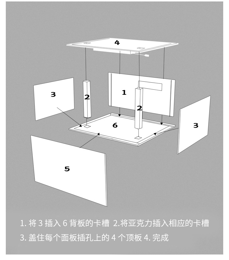 Wholesale foreign trade self-assembly DIY cross-border simulation alloy car model parking lot with light PVC car parking lot suitable for 1:24 assembly background wall decoration storage pic 18