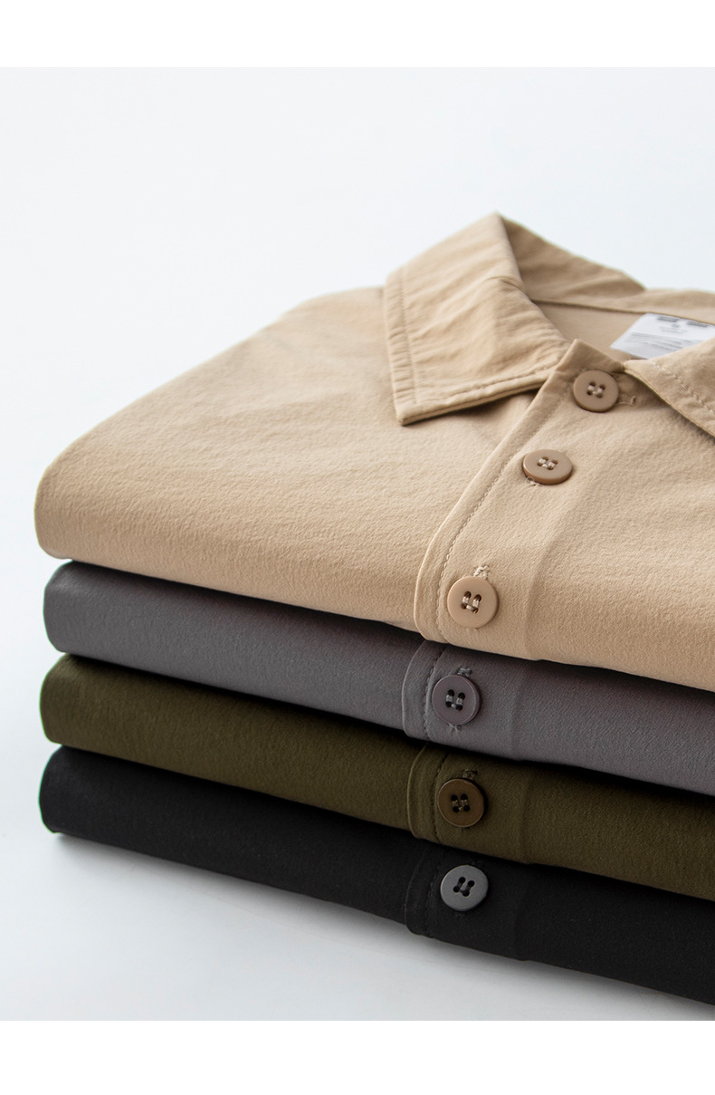 American quick-drying ice silk POLO shirt for men, summer YAMA STYLE mountain outdoor moisture-absorbing, breathable and cool short-sleeved T-shirt pic 10