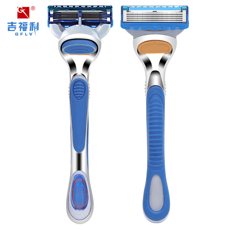 Jifuli manual razor head, blade holder, universal five-layer razor blade handle pic 5