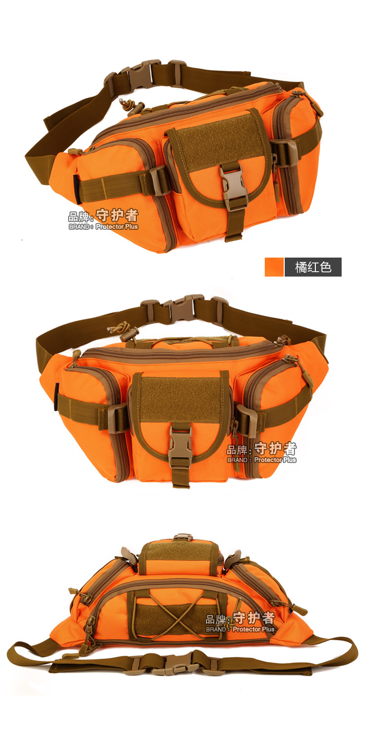 Y102-大腰包 军迷包 户外骑行旅行腰包登山跑步腰包休闲胸包男包详情53