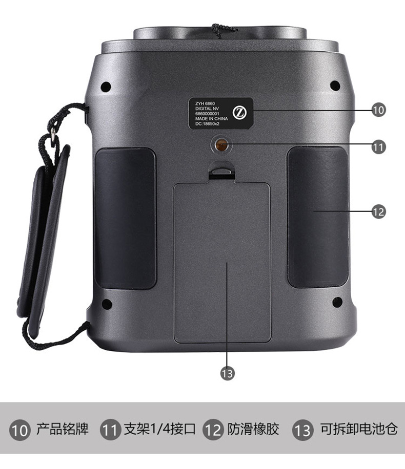 The new JG-D6860 digital night vision device from Liberty Tiger features laser multi-language real-time sharing of images and supports both photo and video recording pic 12