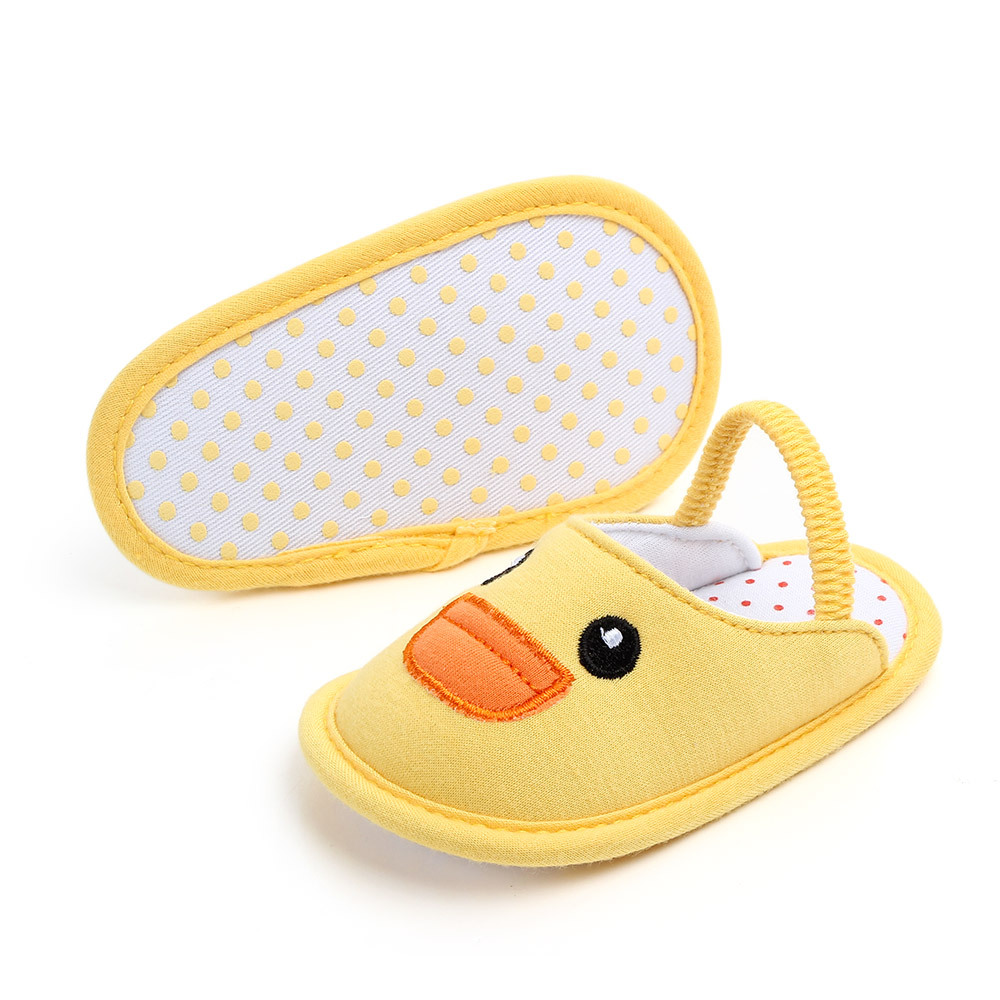 儿童拖鞋0-1婴儿家居地板鞋春秋棉布底防滑宝宝布拖鞋2085详情26