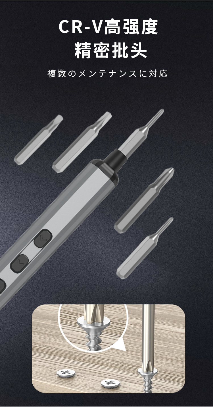 New 68-in-one electric screwdriver set, rechargeable household small electric screwdriver, portable mini electric screwdriver pic 9