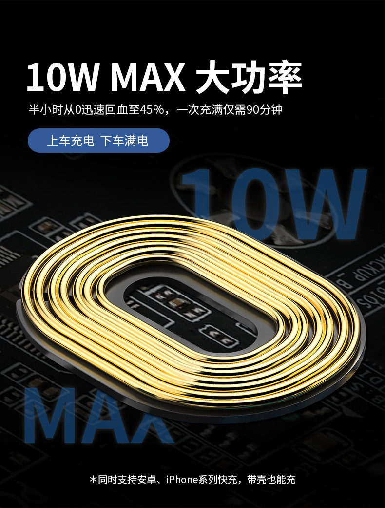 专车专用车载手机支架出风口手机支架金属汽车用手机导航支架详情6