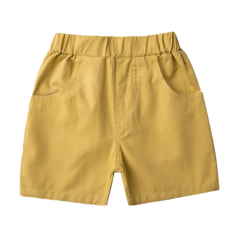 童装工装裤短裤夏季薄款男童休闲裤新款儿童夏装纯色五分外贸爆款详情1