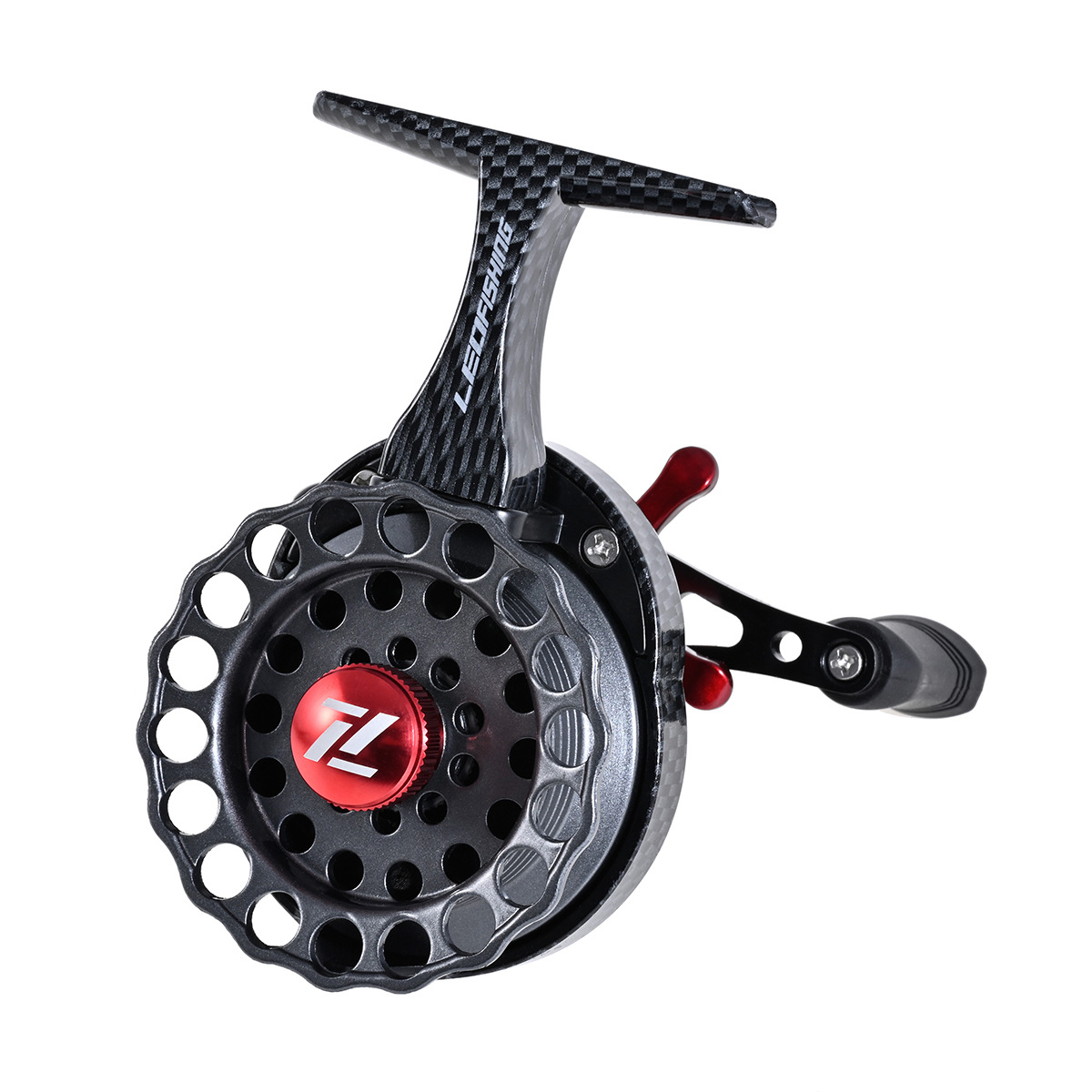 Carbon texture front wheel ice fishing, angling, fishing wheel, fish wheel pic 10