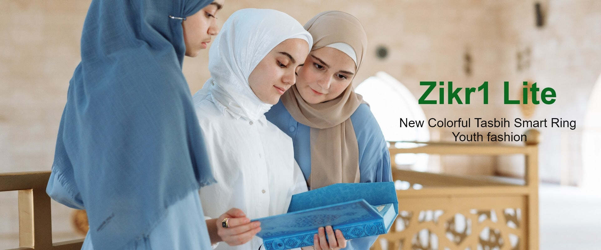 umeox Elegant and Innovative iqibla zikr ring counter Smart Ring Bluetooth Counter pic 11