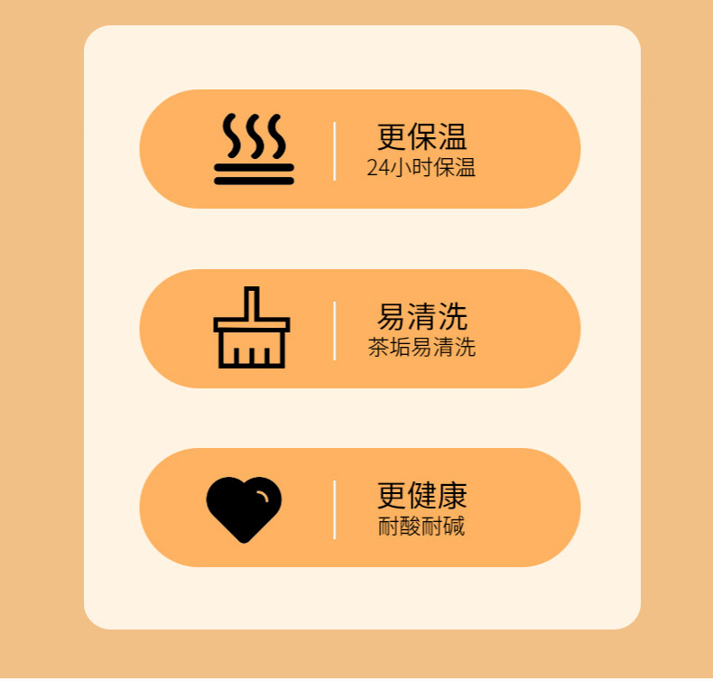 Punk Bear brand large-capacity 316 insulated flasks, 1L large water cups, portable outdoor water bottles, insulated cups wholesale pic 16