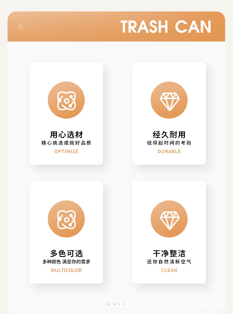 创意卡通恐龙桌面垃圾桶趣味学生儿童办公摆件杂物整理收纳桶详情2