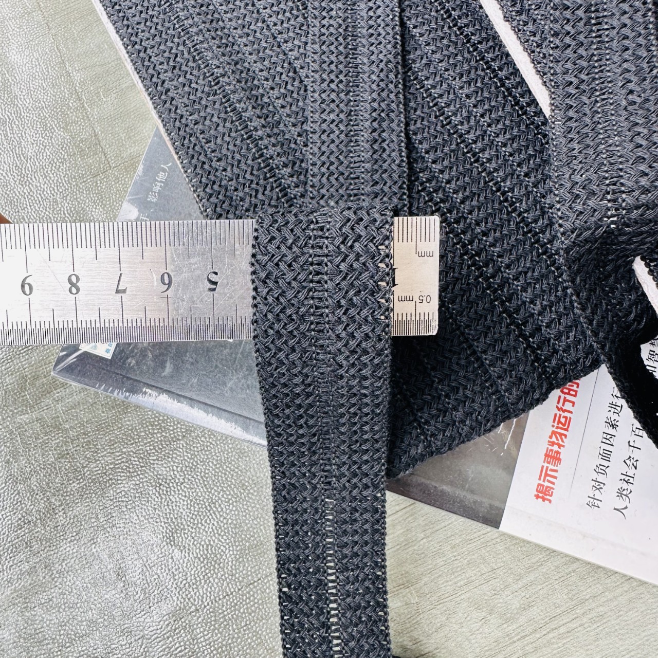 工厂直销现货2.0cm花边辅料涤棉包边衣服衣襟领口袖口裙摆围边详情11