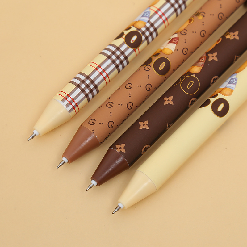 The ST pen tip is extremely smooth. The front of the pen is made of metal and features a ZF2659 illustrator in collaboration with Nandy Bear pic 5
