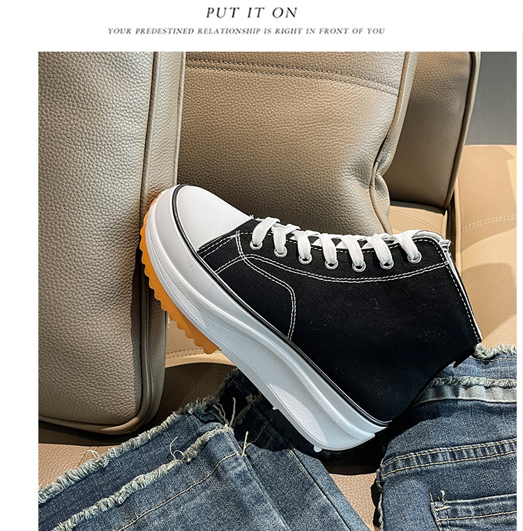 外贸大码女士高帮帆布鞋2023新款运动休闲单鞋百搭厚底透气小白鞋详情29