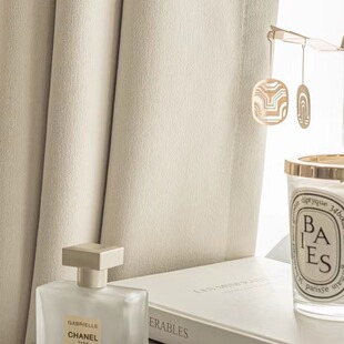 窗帘全遮光日式卧室2024年新款抹茶色客厅阳台新款飘窗窗帘布棉麻详情8