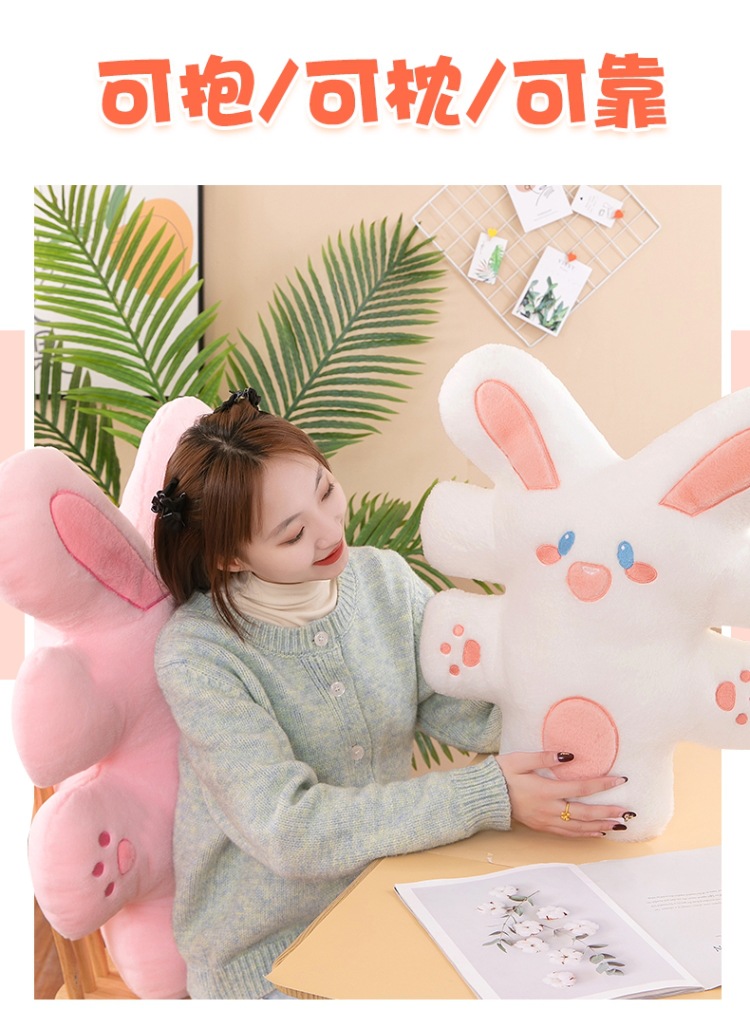 外贸大有钱兔毛绒玩具创意抱枕软公仔玩偶情人节礼物闺蜜跨境批发详情5