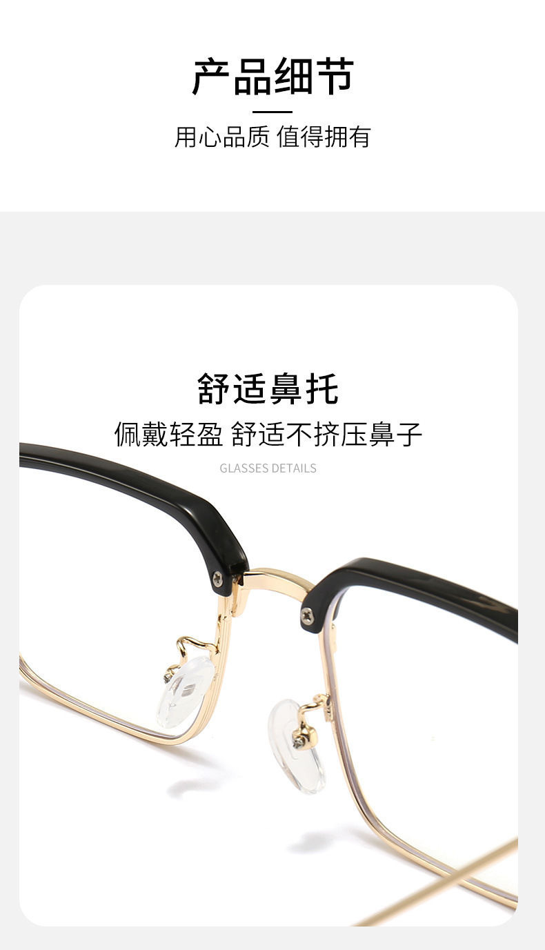 2025新老花眼镜中老年高档男高清防蓝光花镜防辐射保护视力老花镜详情12