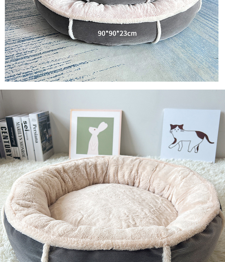 新款狗窝四季通用宠物窝小型中型犬狗狗窝四季通用跨境批发专供详情10