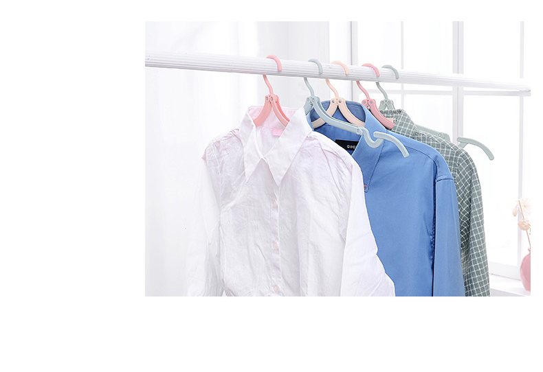 Wholesale of multi-functional magic travel folding clothes drying rack, portable children's storage plastic clothes rack, support and hanging rack pic 18