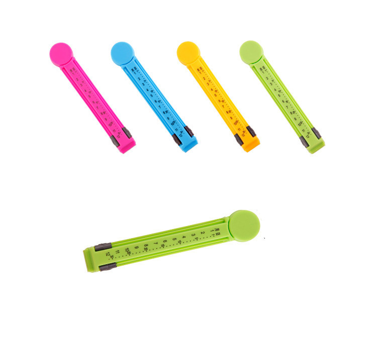 Round-headed smiling face sealing clip, 11 cm snack bread sealing clip, creative plastic clip, date sealing clip pic 2