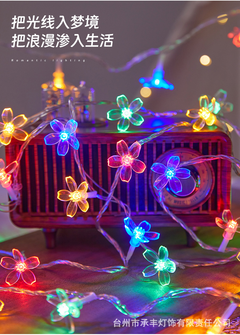 星星灯小彩灯串灯led太阳能摆摊户外露营装饰灯房间氛围布置闪灯详情18