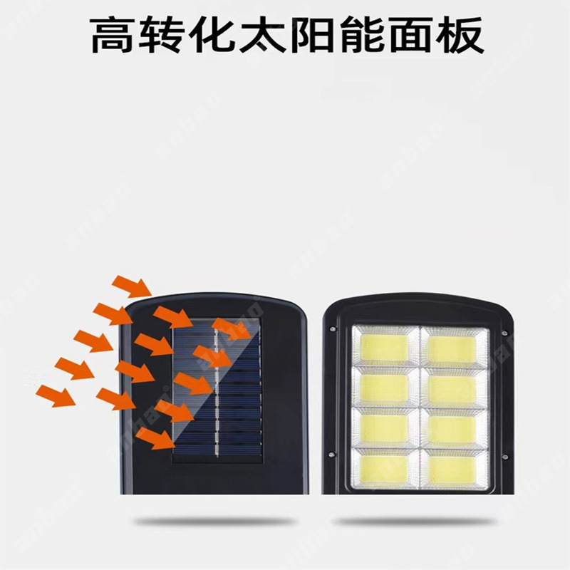Factory direct sales of new solar lamps, COB garden lamps, outdoor human body sensor wall lamps, LED emergency lights and remote control lights pic 6