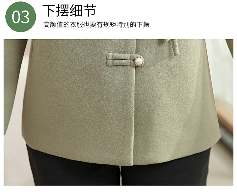 New autumn coat for middle-aged mothers in 2024, a new Chinese-style and stylish spring and autumn woolen overcoat for middle-aged and elderly women pic 52