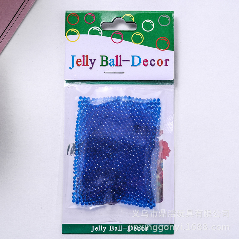 鼎浩 跨境热销 6色高雅荧光珠水晶彩泥 吸水珠WATER BEADS DIY海洋宝宝无土栽培 生命球详情3