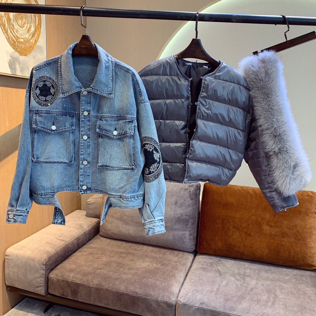 帮手主图-简点2020秋冬款可拆内胆羽绒服女真狐狸毛领加厚短