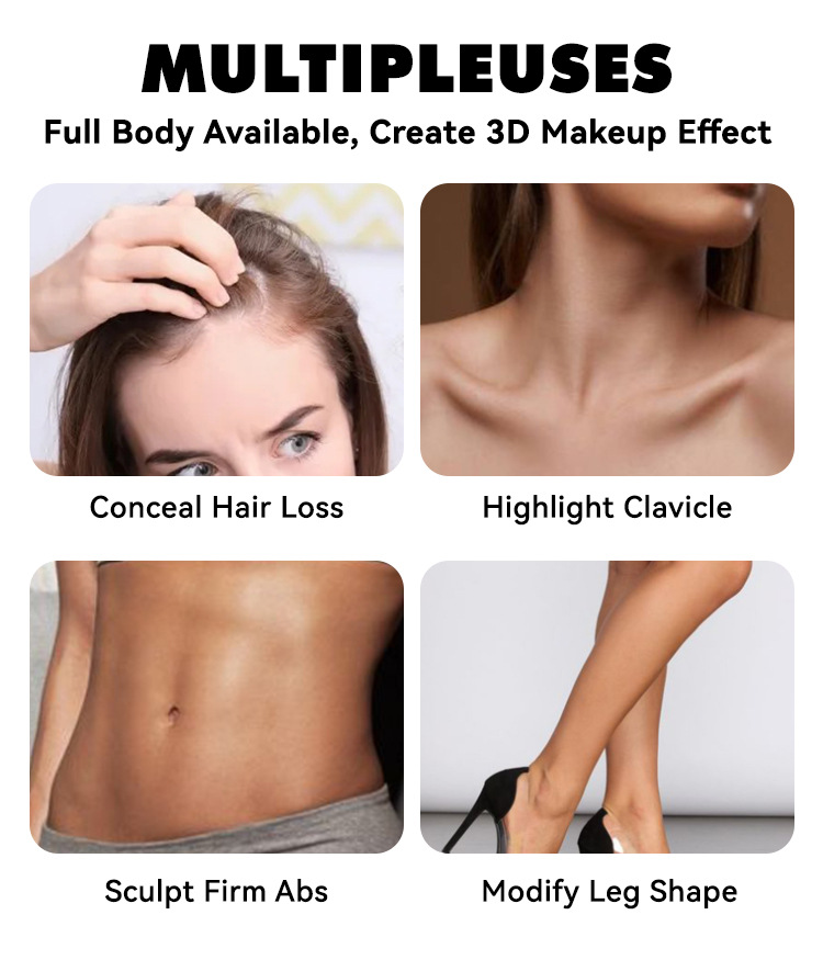 轮廓跨境专供高光修容棒脸部阴影彩妆多用阴影棒腮红膏卧蚕笔详情12