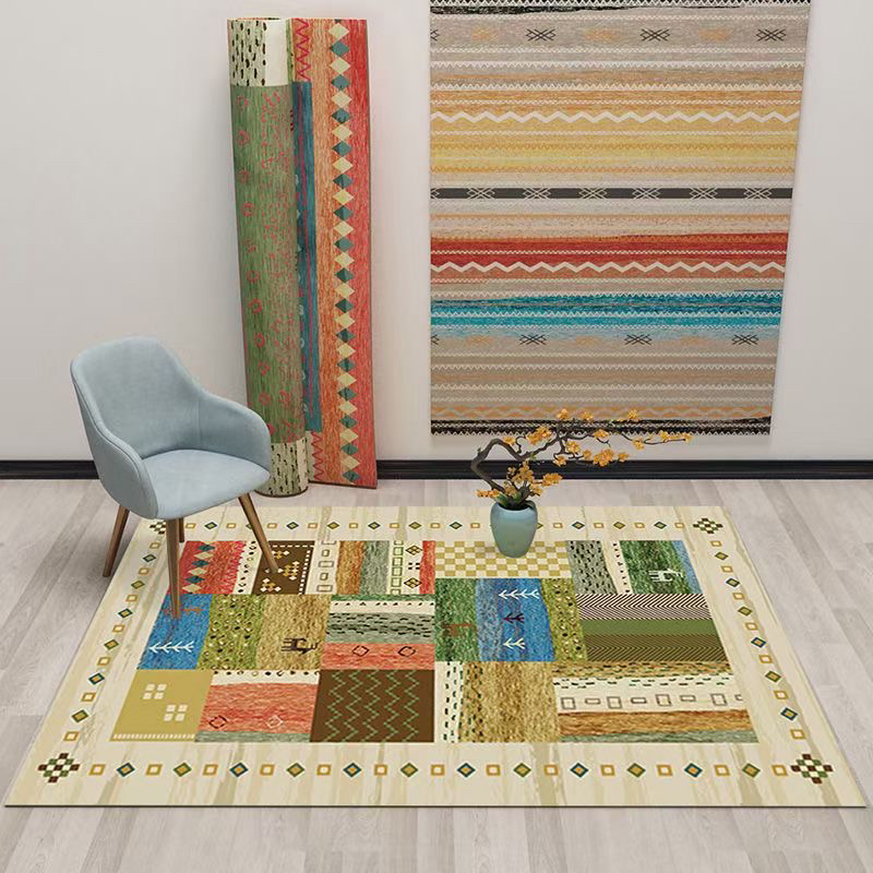 北欧风地毯地垫床边地毯入户门垫脚垫满铺客厅地毯 家用地毯地垫详情13