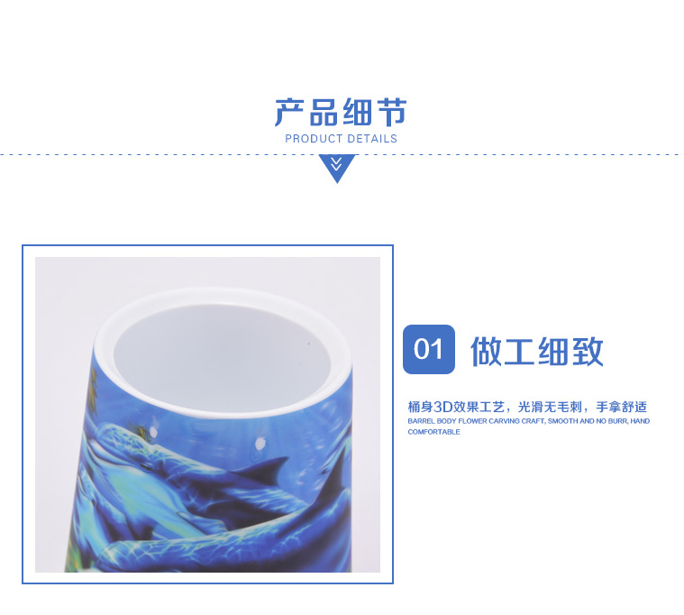 F14-2033马桶刷实用清洁用品加长手柄刷子带底座卫生间清洁刷套装详情5