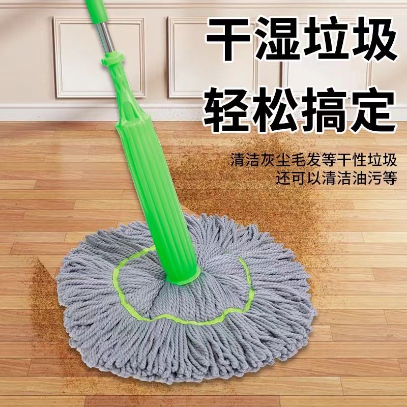 挤水拖把免手洗拖把头拧水拖把替换布纤维挤水拖把替换拖把头详情1