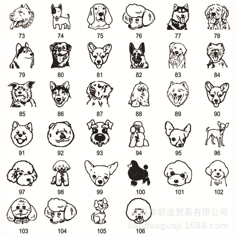 HC535 manufacturer has 10-color bright pink dog bones in stock and supplies metal pet tags, pendants and dog tags pic 38