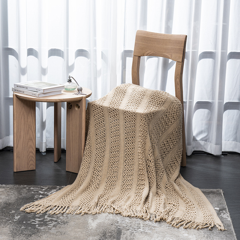 Cross-border blanket, office nap blanket, blanket, summer bed cover, sofa cover blanket, travel woven blanket pic 13