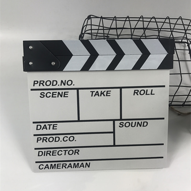 zakka creative wooden production board, director board, movie board, and wooden shooting props and ornaments pic 15